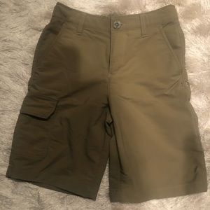 Boys Under Armour Khaki Shorts